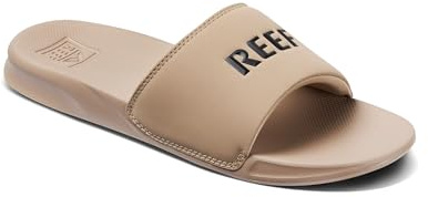 Reef Men's One Slide Flip Flop Sandal Grey Tan