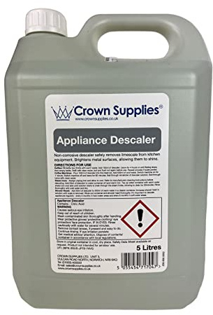 Crown Supplies Appliance Descaler for Kettles, Steam Irons, Coffee Machines, Showerheads