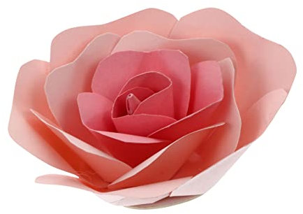 ifundom 1stück Papierblumen Wanddekoration Für Hochzeiten Und Partys Rosenblüten Langlebig Und Praktisch Für Hochzeits Und Wohnraumgestaltung Einzigartiges Design