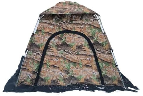 Tunnelzelte Eisfischen Baumwolle Automatisches Zelt Warmes Eisfischen Einzelzelt Im Freien Campingzelte Regenfeste Touristenzelte Campingzelt(Yellow)