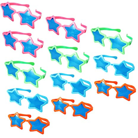 Cabilock 12stücke Pentagramm Brille Party Kinderbrille Dekorative Brillen Leicht Tragbar