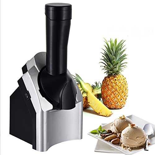 Ice Cream Maker,Ice Cream Maker Machine for Home – Healthy Soft Serve, Sorbet, Frozen Yogurt & Sherbet Maker – Kids-Friendly Dessert Maker