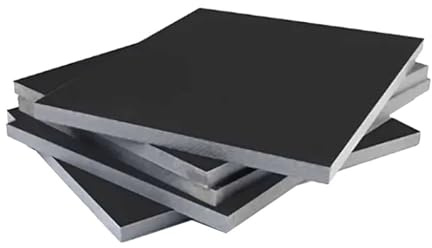 Plaque De Bakélite Noire De 3 À 20 Mm D'épaisseur, Panneau Isolant En Résine Phénolique 100 × 100 Mm, Feuilles De Bakélite Résistantes Aux Hautes Températures(5x100x100mm 1Pcs)