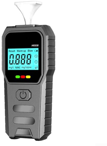 Alcoholímetro probador de alcohol, probador de alcohol digital LED sin contacto con anuncio de voz Pantalla portátil para pruebas