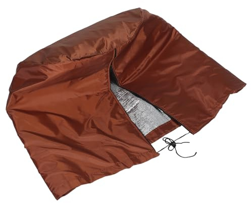 Toyvian Couverture Antigel pour Plantes Extérieur 65x70 Cm, Toile D'hivernage Résistante et Transparente, Protection Le Gel pour Pots, Arbustes et Fleurs en Jardin, Réutilisable