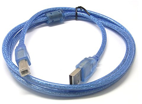 SIENOC 1,5 m USB 2.0 HiSpeed connecteur de câble Type A à sur to Type B pour Imprimantes Laser Imprimante Scanner