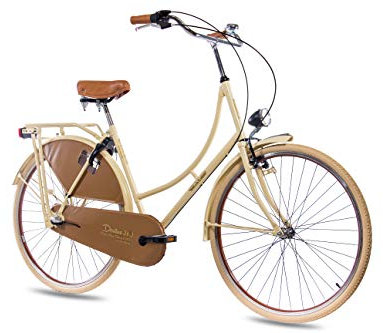 KCP Van Holland City Damen Fahrrad 28 Zoll Citybike Hollandrad mit 3 Gängen Cityrad Stadtrad 165 - 175 cm