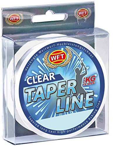 WFT Taper Line 240m Clear 0,28-0,57mm Angelschnur