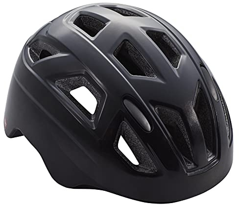 Schwinn Chroma ERT Kids Bike Helmet for Boys & Girls Ages 3 to 5, Small Can Fit Head Circumference 48-54 cm, 10 Vents, Removeable Padding, Adjustable Fit, Black