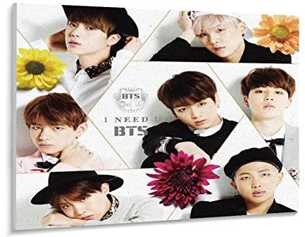 Puzzle 1000 Teile Koreanischer Star BTS Sänger Bangtan Boys Künstlerischer Charakter Puzzle 1000 Teile Tiere Geschicklichkeitsspiel für die ganze Familie, farbenfrohes Platzie（38x26cm