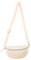 Zwillingsherz Bauchtasche mit Reißverschluss 100% Echtleder – Hochwertige Damen Bauchtasche Crossbag klein und elegant - Schultertasche Bauchtasche