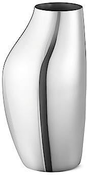 Georg Jensen Sky Vase, Stainless Steel, Mirror, H270Mm