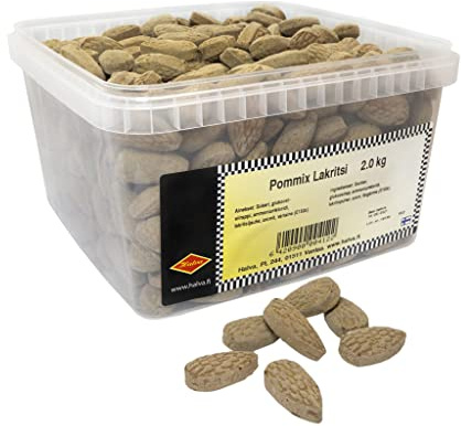 Halva Pommix Lakritz, 2 kg, lose Süßigkeitenbox
