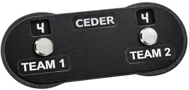CEDER - Score-Marker, Boccia-Score-Zähler, Spiel, Sport, Petanque, Zubehör, Punktzähler, Punktmarker, Petanque