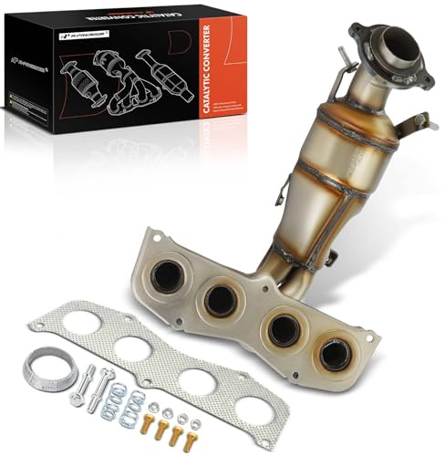 A-Premium Exhaust Manifold Catalytic Converter Kit Direct-Fit Compatible with Toyota Corolla 2009-2011, Matrix 2009-2013 & Scion tC 2007-2010 & Pontiac Vibe 2009-2010, 2.4L, EPA Compliant