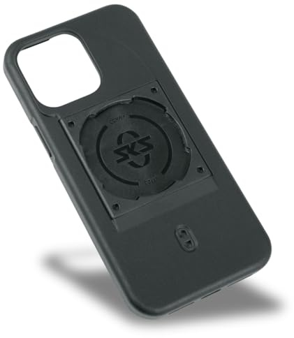 SKS GERMANY COMPIT Cover für iPhone 15 Pro Max Handyhülle mit Befestigungsvorrichtung für COMPIT-System (angenehme Haptik, stoßabsorbierend, mit Befestigungsvorrichtung, aus abriebfestem Kunststoff)