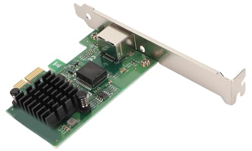 Adaptateur Ethernet I226 T1, Adaptateur Réseau PCIe X1, Adaptateur Réseau Ethernet 2,5 G à Port Unique, Adaptateur Serveur Gigabit Ethernet pour Serveur