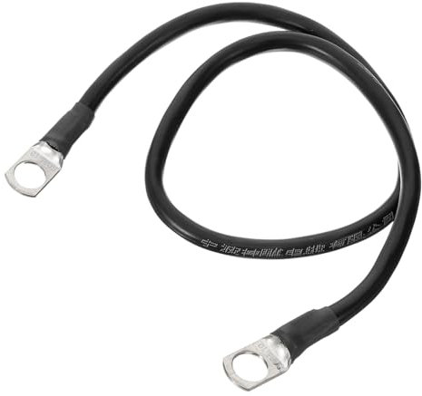 PartyKindom 0.5m Power Harness Battery Cable Rv Car Boat Use Battery Quick Connect Heavy Duty Jumper Cables