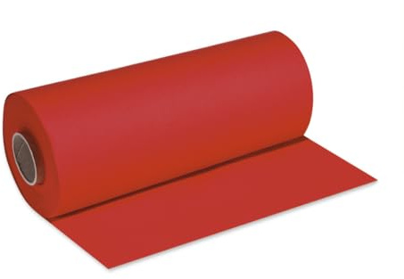 DeinPack 1 Rolle Airlaid Tischläufer rot 40cm x24m HORECA perforiert