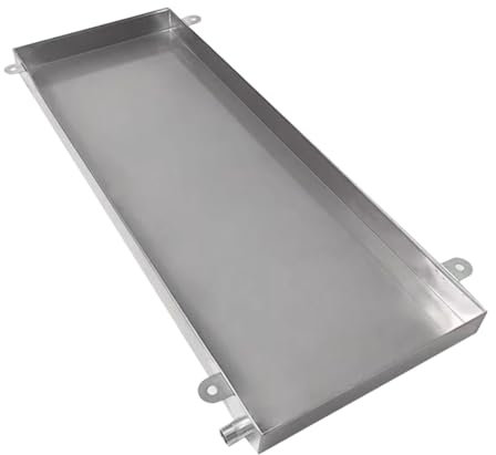 YCCYHQ Wasserwanne für Außengeräte von Klimaanlagen, Tragbare Ablauffanne, Kondensatablaufwannen, Vollschweißendes Verfahren(100x46x3.5cm/39x18x1.4 in)