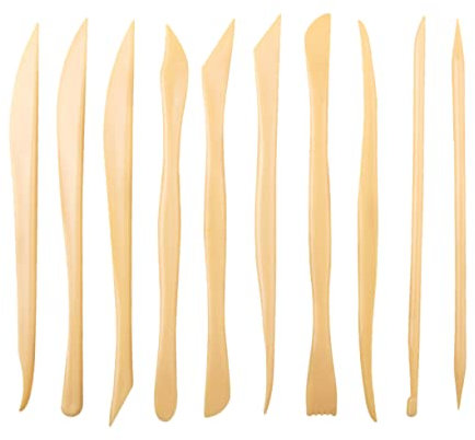 Anneome 10 Piezas accesorios para manualidades Herramientas de arcilla herramientas de alfarería arcilla para esculpir herramientas de tallado buril de arcilla polimérica