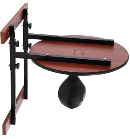 Speedball Plattform mit 360 Grad Flexible Drehung PU Boxbirne, Speed Bag Platform Kit zur Wandmontage, 5 Höhenverstellbar Speedball-Plattformen