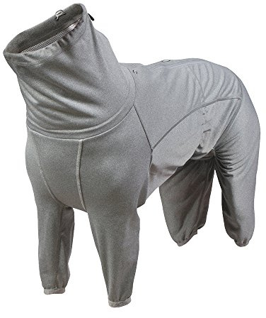 Hurtta Body Warmer Hunde-Body, Carbongrau, 10S