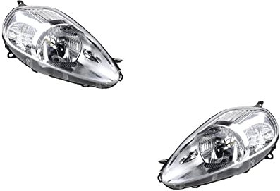 Johns, Jeu de phares compatibles avec les phares Punto (199) 10/05-06/08 H4 gauche et droite