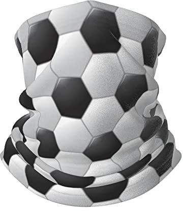 ENPAP Fußball-Halsmanschette, weicher Gesichtsschutz, Halswärmer, Schlauch, halbe Gesichtsmaske, Schal, Sturmhaube für Outdoor-Sportarten