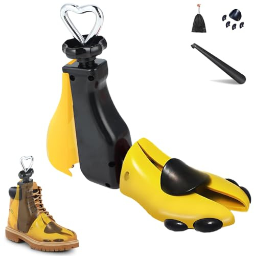 Extenseur de Chaussures pour Pieds Larges, Embauchoirs pour Bottes en Cuir, Embauchoirs Bottes pour Hommes et Femmes, Unisexes.(37-43,1 Pièce)