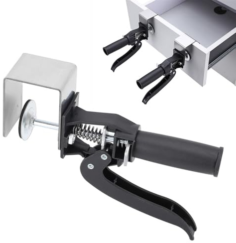 Candeon Morsetto A C Per Cassetti, Regolabili Morsetto Di Installazione Per Frontali Dei Cassetti E Armadietti, Morsetto Da Tavolo E Scrivania Morsetti Di Fissaggio Per 15-50mm Cassetti Armadi Mobili