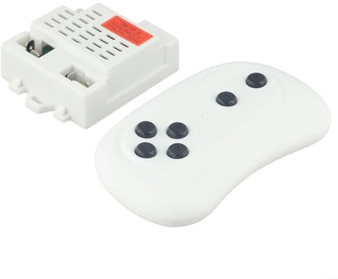 12V Children's Electric Ride-On Car Remote Control & Receiver Set, CSR-12T-1B 2.4G Wireless Transmitter Replacement Part