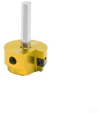 Kit de escariador de tubería de PVC con inserciones de carburo de hoja equilibrada, construcción de aleación de aluminio para reparación de fontanería y ahorro de bujes, se adapta a taladros de