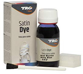 TRG The One Satin Dye, Tinta satinada para zapatos, Azul (117 Azul marino), 50 ml