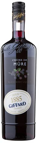 Giffard - Crème de Mûre - Crème de Fruits - Recette Française - Fruitée et Puissante - 1 Litre