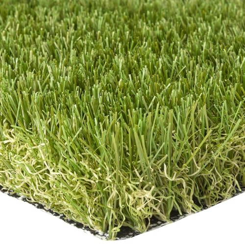 STI Prato Sintetico 45mm Finta Erba Tappeto Manto Giardino 6 Sfumature Colore 2x5 Metri