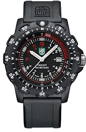 Luminox - G Kollektion Never Get Lost Herrenuhr 45mm - Taucheruhr in Schwarz mit Datumsanzeige 100m Wasserdicht - Herren Uhr - Hergestellt in der Schweiz