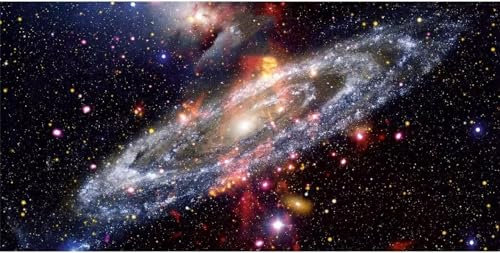 Sternenhimmel Universum Diamond Painting Erwachsene Groß XXL 60x120cm, DIY 5D Diamant Painting Bilder kinder Malen Nach Zahlen Set, Diamond Art Full Diamant Malerei Kunst für Home Wand Dekor G-313