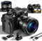 G-Anica Appareil Photo numérique, 48MP pour la Photographie avec WiFi et contrôle d'application, 4K Vlogging Camera, Parfait pour Les utilisateurs débutants et Les débutants avec Macro&Wide Lens