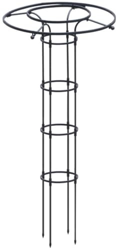 Generico Traliccio a Torre per Ombrello Portafiori per Vite da Esterno Supporto per Fiori Torre Verticale a Traliccio Metallico Torre reticolare a Ombrello Traliccio Verticale per Piante rampicanti