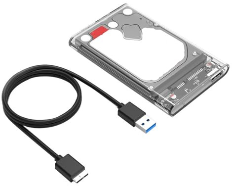 Hard Disk Box USB3.0 Caso 2.5 Esterno Enclosure Drive Box Per PC Laptop Hard