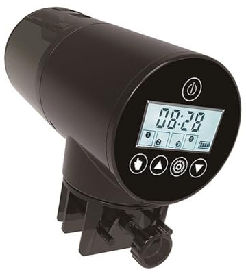 Automatic Fishes Food Dispenser For Aquariums Tanks With Rechargeable Timers Vacation Control Fishes Tanks Automatic Feeders