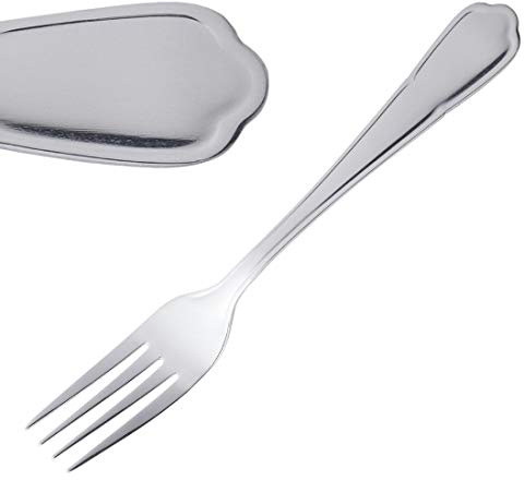Olympia Dubarry Dessert Fork 18/0 Stainless Steel. Solid handle. Pack quantity: 12