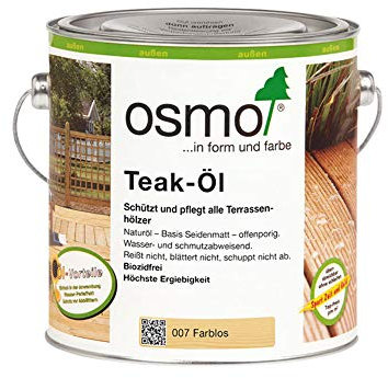 Osmo Teak-Öl Farblos 0,75 l - 11500002