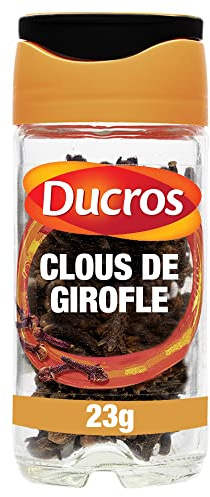DUCROS - Especias Cocina - Clavo - Para Vino Caliente - Infusiones - Platos Tradicionales - Compotas - 23g