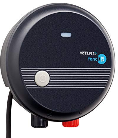 VOSS.PET 230V Weidezaungerät fenci M09 mit Safe Shock-Technik, Elektrozaungerät für Hund Katze Geflügel Hundezaun Kleintier, Elektrozaun Weidezaun