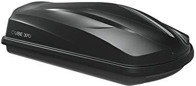 Dachbox/Gepäckbox/Dachkoffer/Autobox Cube 370 Liter schwarz glänzend