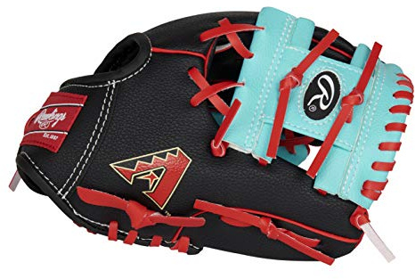 Rawlings MLB Team Logo Youth Glove Series, Arizona Diamondbacks, 10