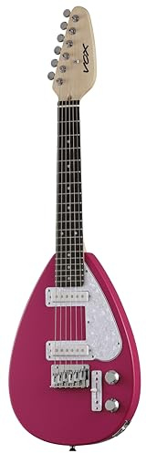 Vox Mark III Mini Elektrische Gitarre - Teardrop - Lautes Rot