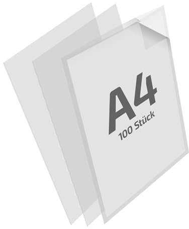 100 Stk. | Sichthülle A4 | farblos | PE glatt 0,160 mm | REIF Hamburg